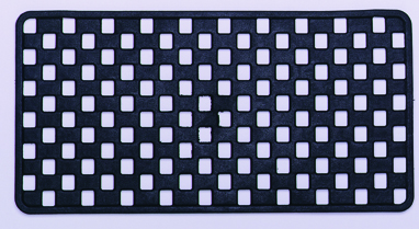 Sealskin Doby mata antypoślizgowa 75x38 cm zwart 312005219