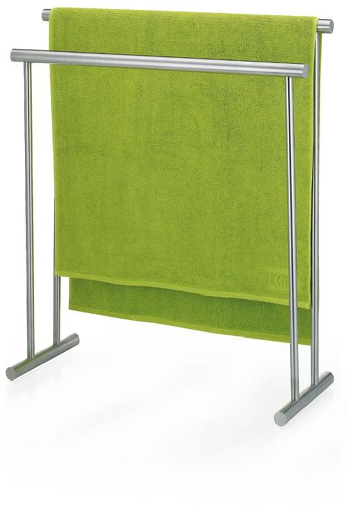 Kela Priamo wieszak na ręczniki 76 cm stojący podwójny stal 22691