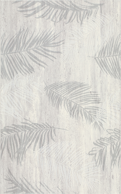 Paradyż Nati dekor ścienny 25x40 cm inserto pióra grys szary