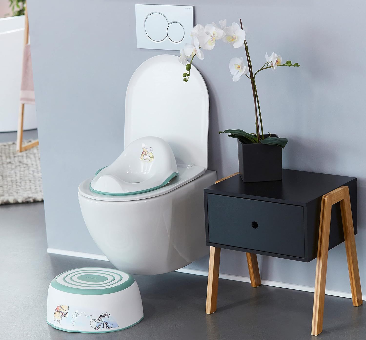 Keeeper Winnie nocnik dziecięcy antypoślizgowy biały Kubuś Puchatek 1867810023800