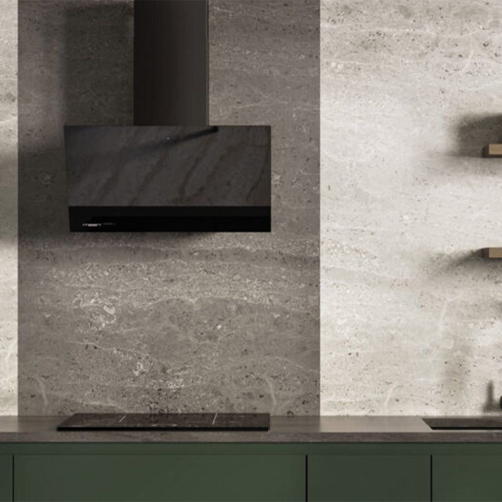 Maan Vertical okap kuchenny 59,5 cm kominowy czarny OVERG60D4UW.S3.MC.KSB