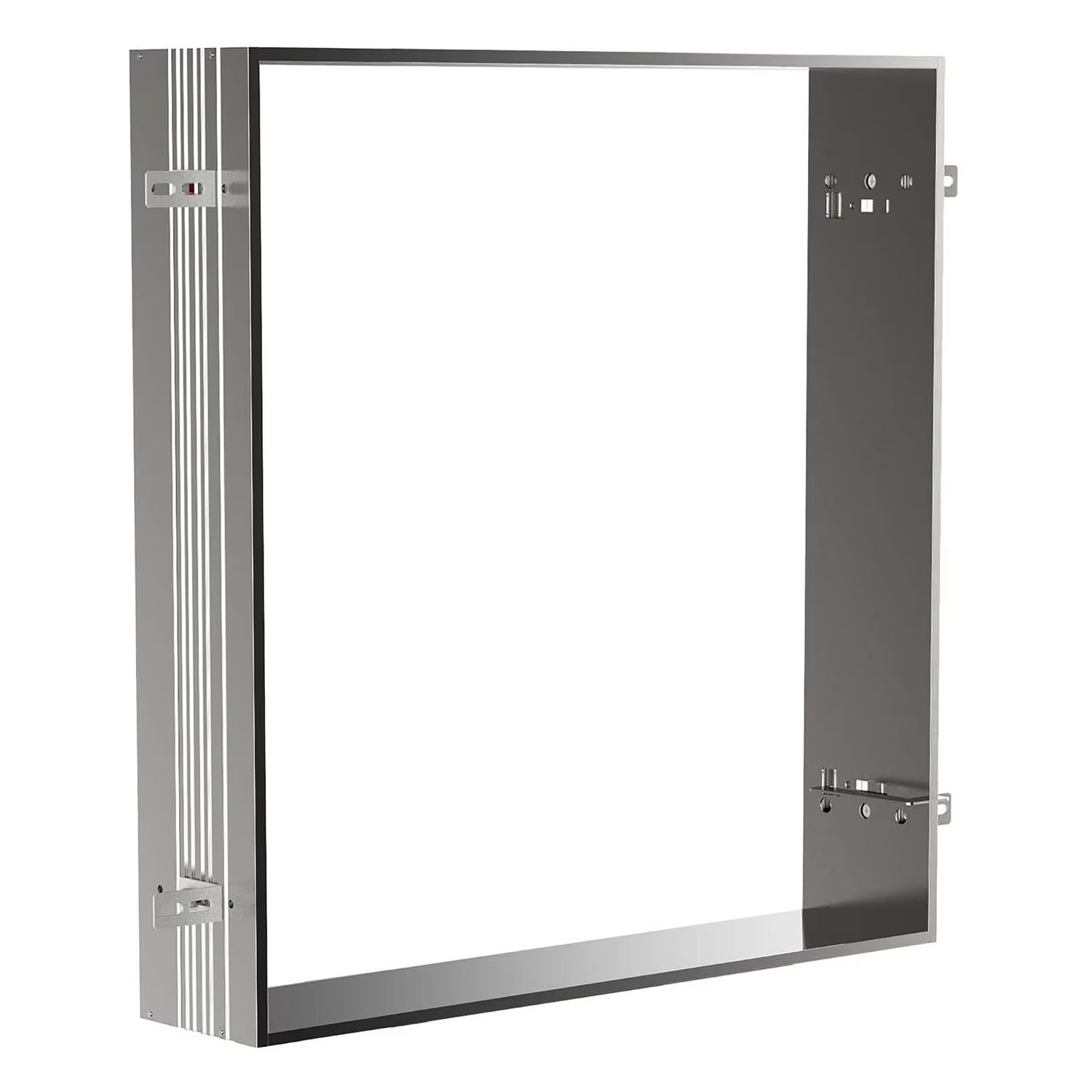 Kronenbach Alluvion/Cube 2.0 rama montażowa do szafki 60 cm lustrzanej podświetlanej aluminium NU1000029NU