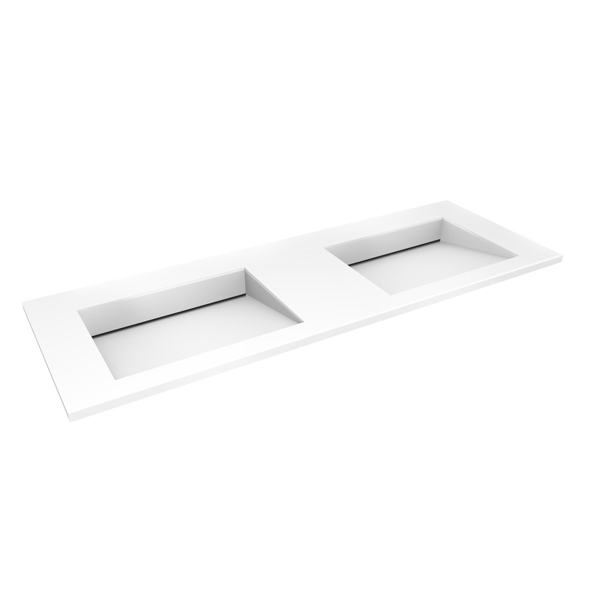 Oltens Stila umywalka 140x45 cm meblowa LavaForm biały mat 40206900