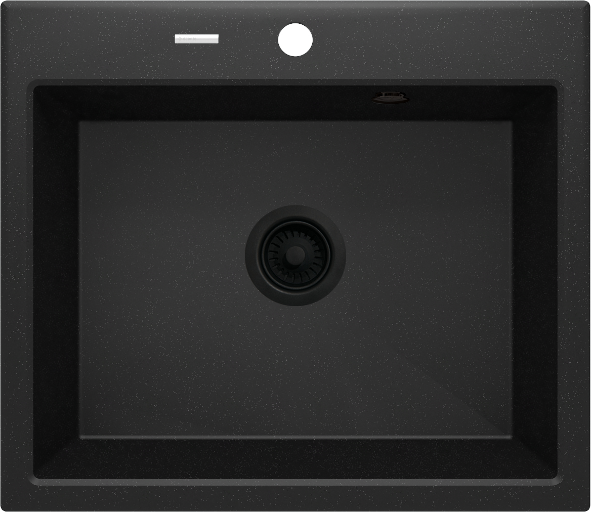 Deante Andante zlewozmywak granitowy 60x52 cm grafitowy mat ZQN_G103