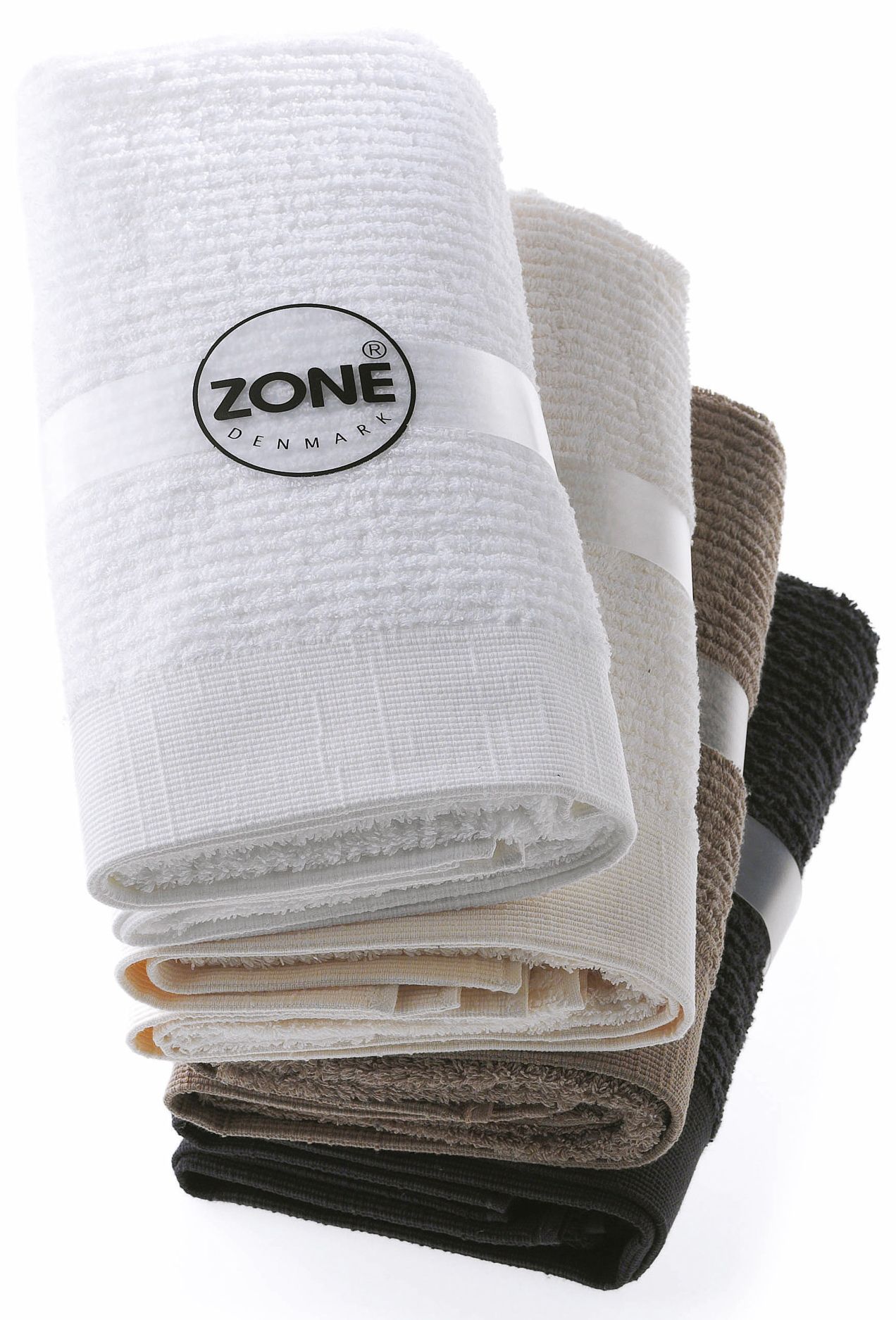 Zone Denmark Classic ręcznik 140x70 cm bawełniany biały 330490