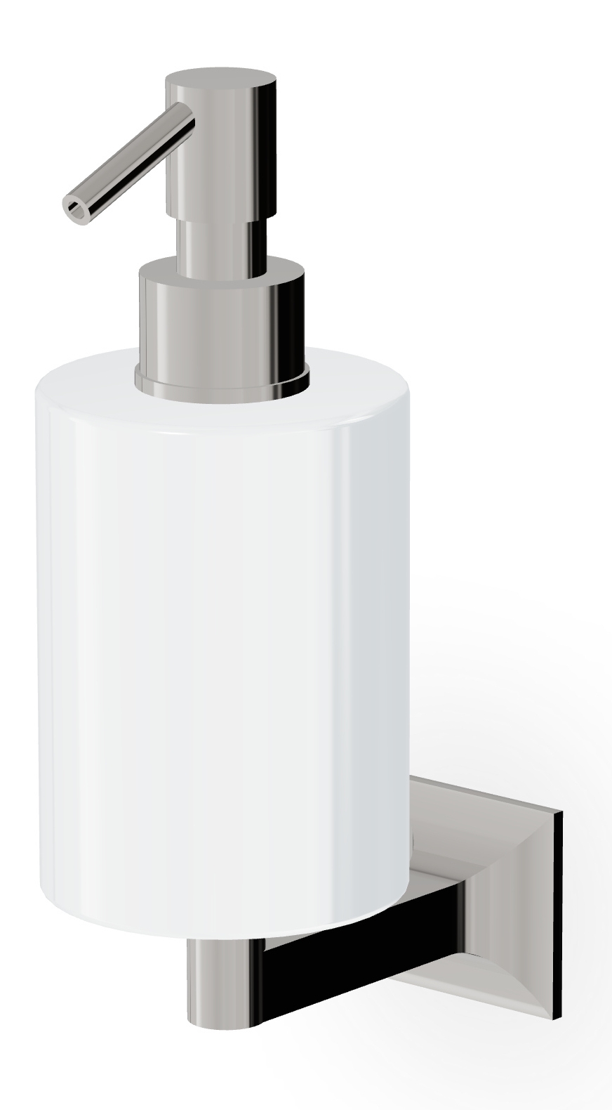 Zucchetti Bellagio dozownik do mydła 300 ml nikiel ZAC515.C8