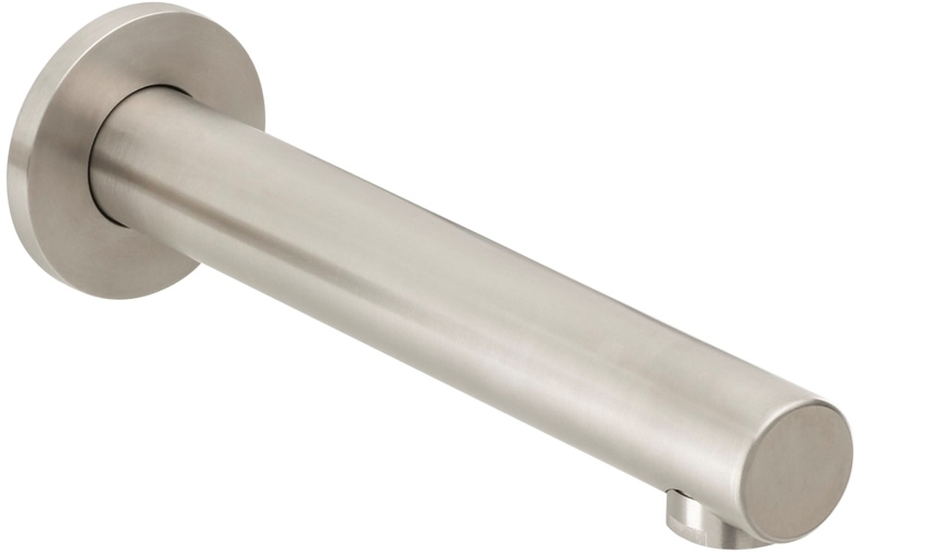 Herzbach Design iX wylewka wannowa ścienna stal szczotkowana 17.142000.3.09