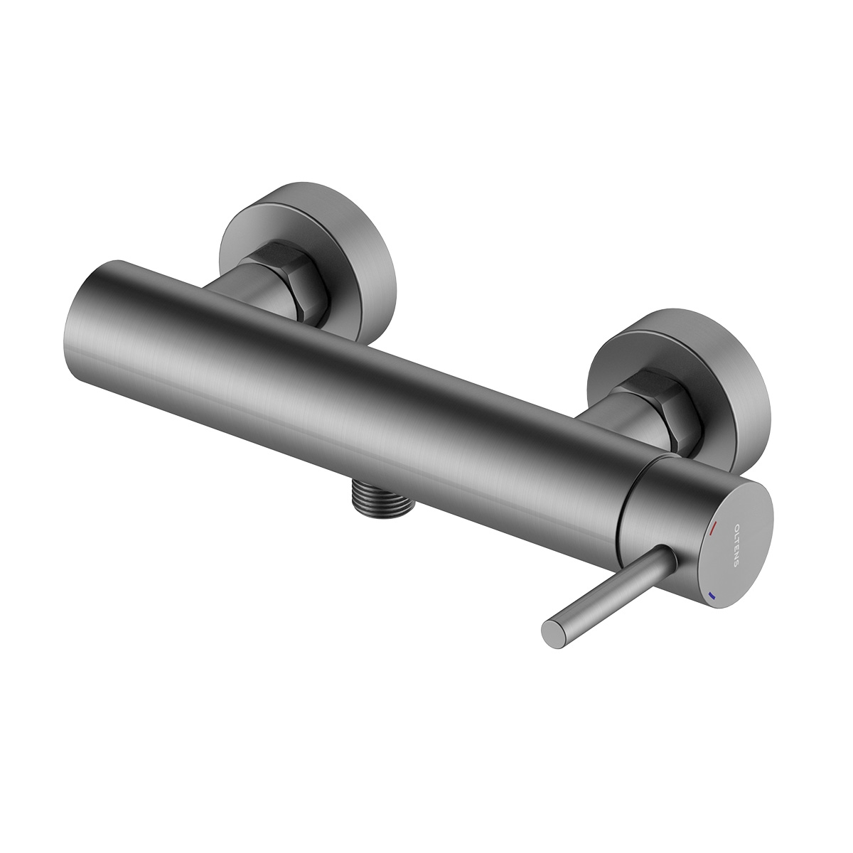 Oltens Molle bateria prysznicowa ścienna grafit 33010400