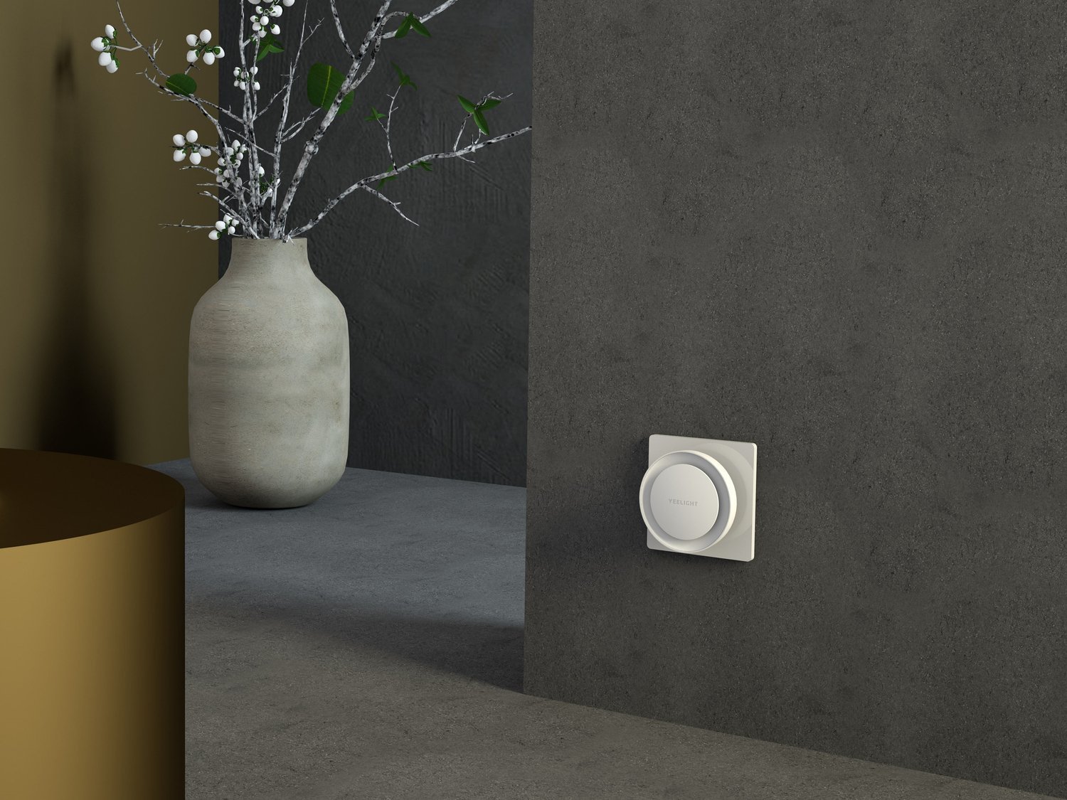 Yeelight Sensor Plug-in inteligentna lampka nocna z czujnikiem zmierzchu 1x0,5W biała YLYD11YL - Wysyłka w 24h