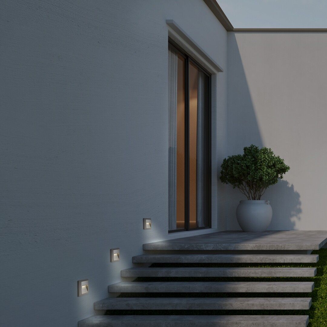 Rabalux Trento kinkiet zewnętrzny 1x4 W antracyt 77105