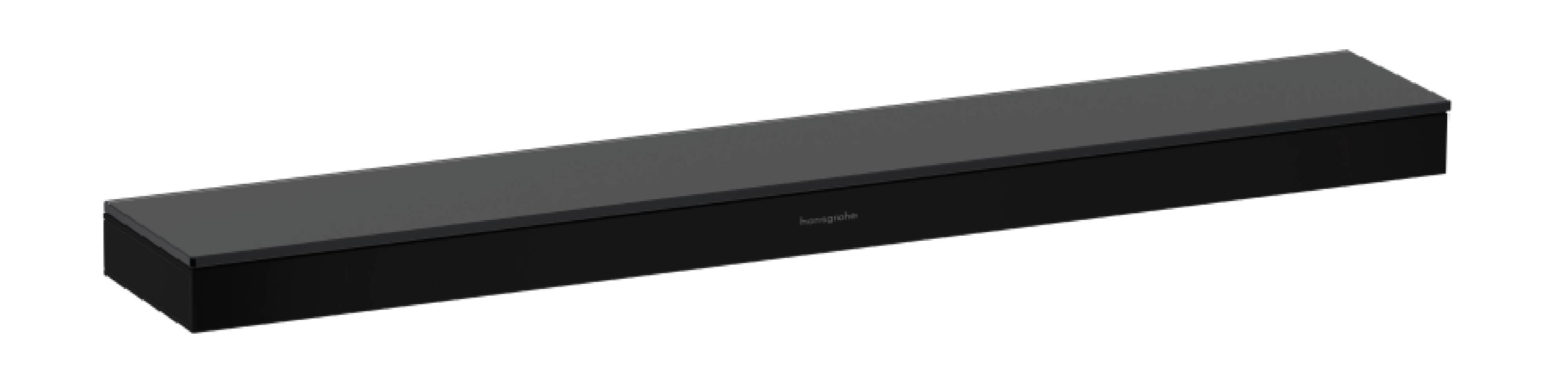Hansgrohe Rainfinity półka łazienkowa 50 cm ścienna czarny mat 26844670 - Wysyłka w 24h