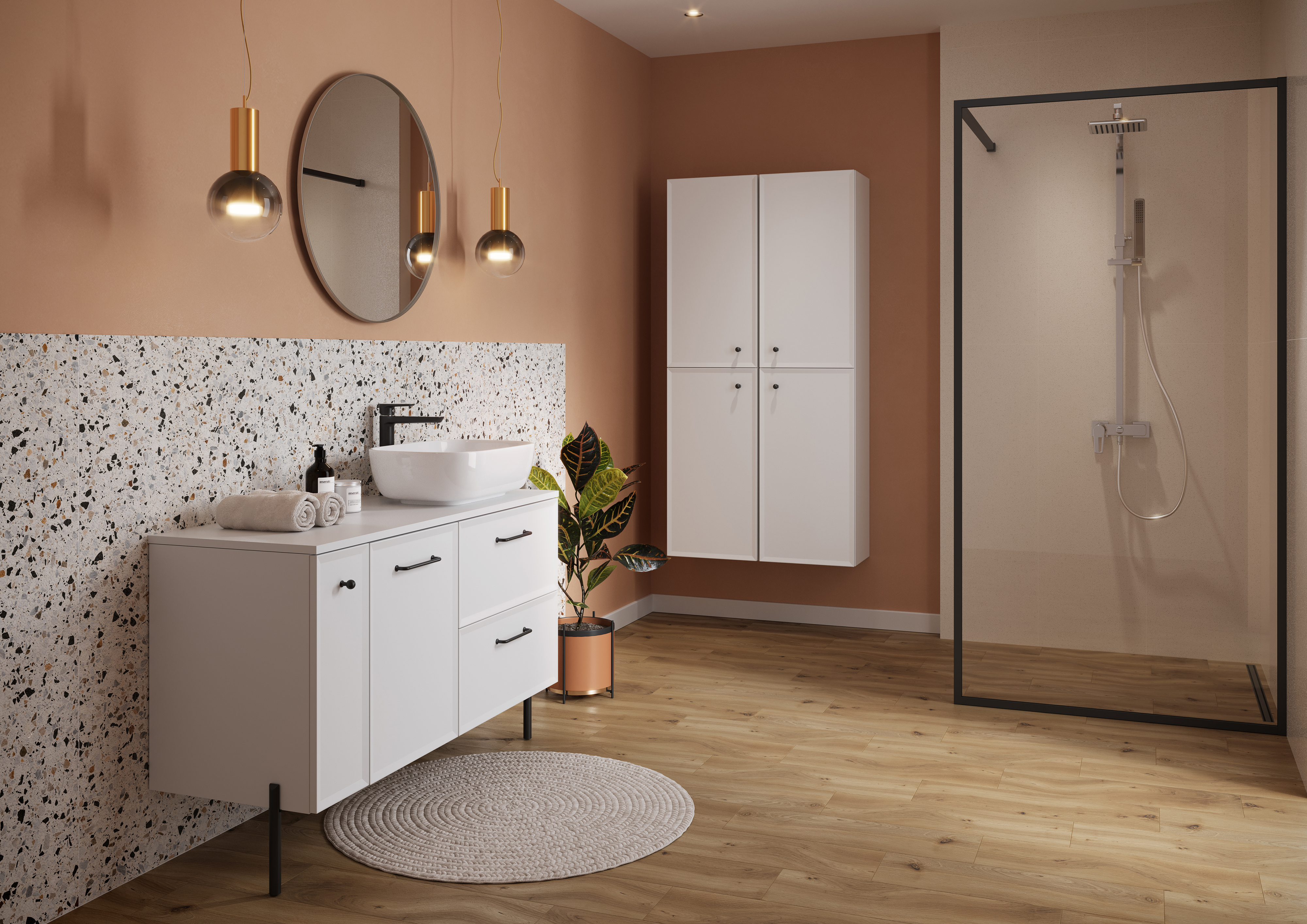 Cersanit Milagros uchwyt szafki czarny S1021-020 - Wysyłka w 24h