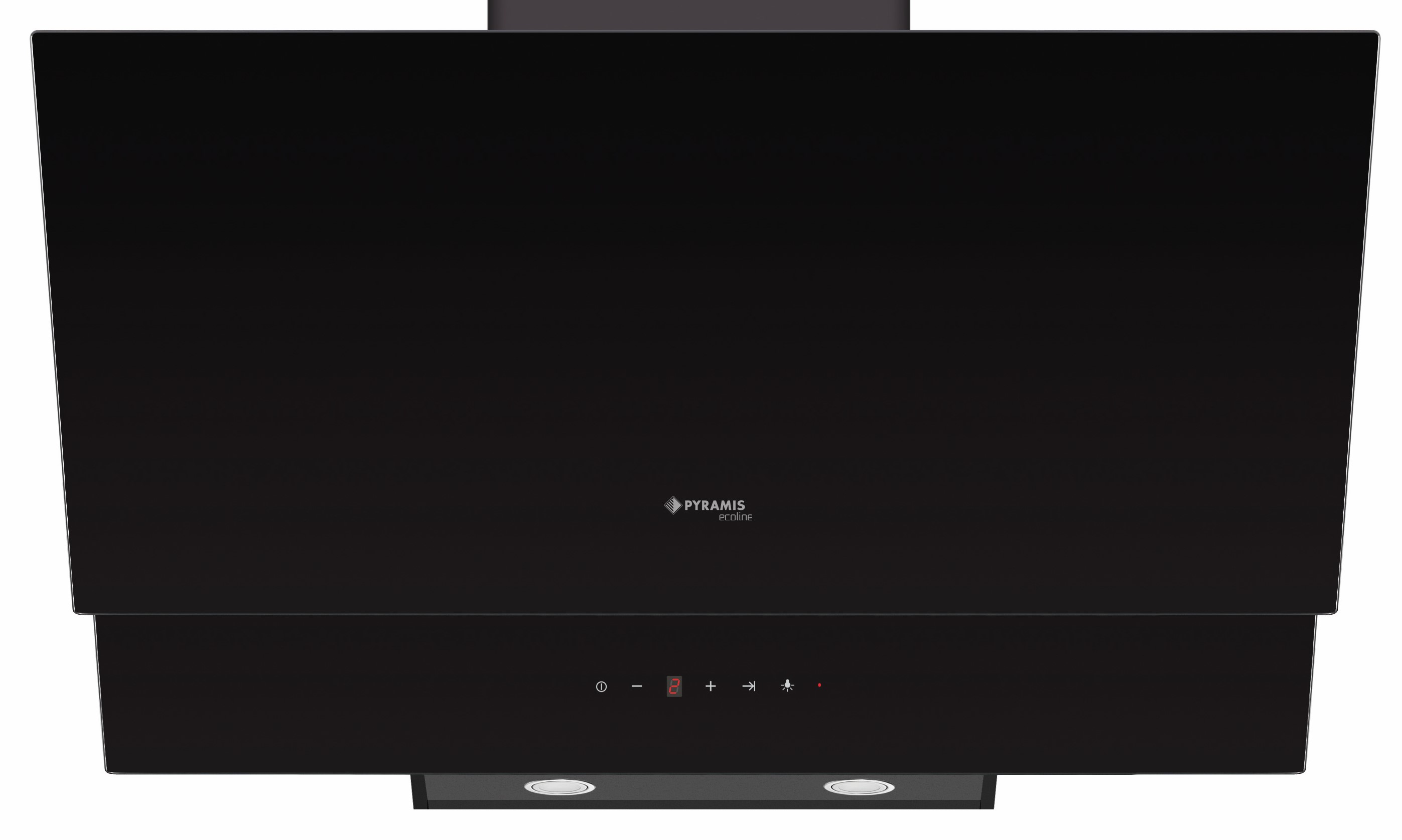 Pyramis Livelo okap kuchenny 60 cm kominowy czarny 065 041 501