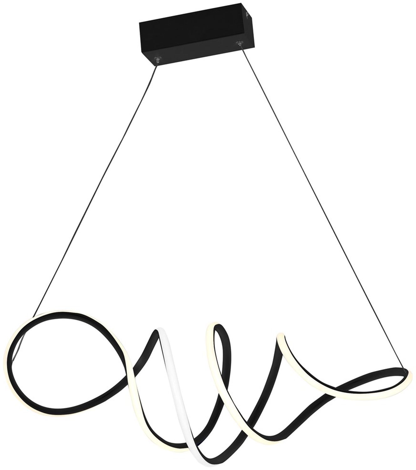 Milagro Loca lampa wisząca 1x50W czarna ML5756