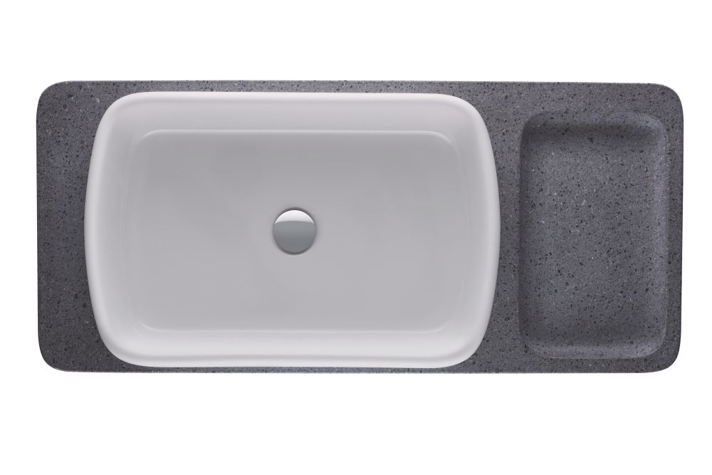 Duravit Qatego umywalka 60x40 cm meblowa prostokątna biały połysk 2384600079