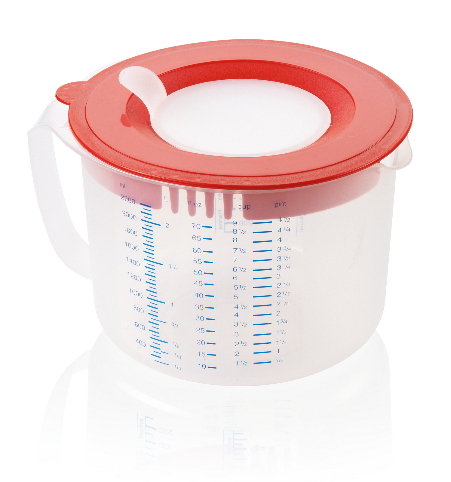 Leifheit 3w1 Measure & Store pojemnik 2,2 l okrągły 3169