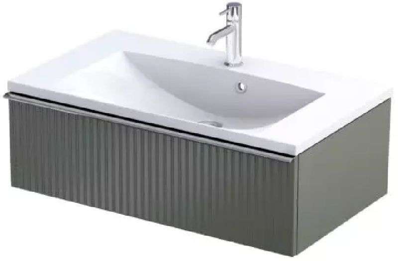 Oristo Etna szafka 80 cm podumywalkowa wisząca zielony mat OR52-SD1S-80-17R