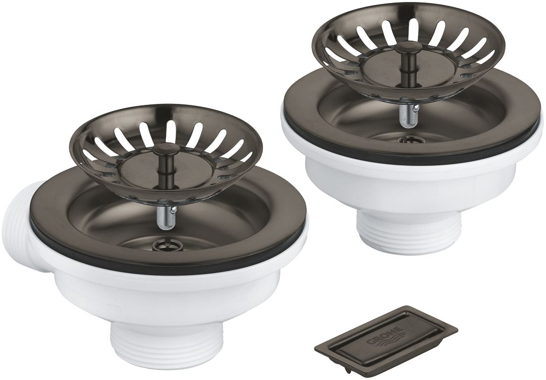 Grohe zestaw odpływowy brushed hard graphite 40997AL0 - Wysyłka w 24h