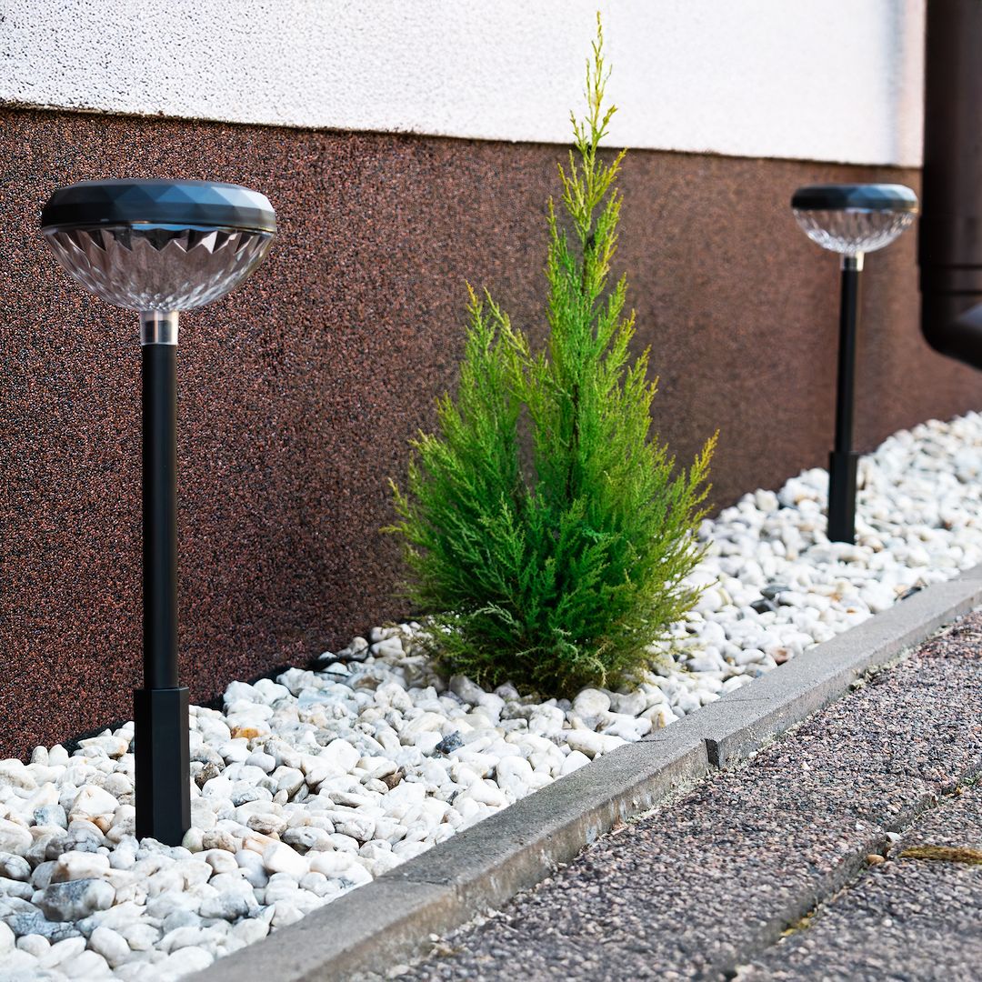 Milagro Tom lampa solarna stojąca 1x0,1 W czarny EKO1452