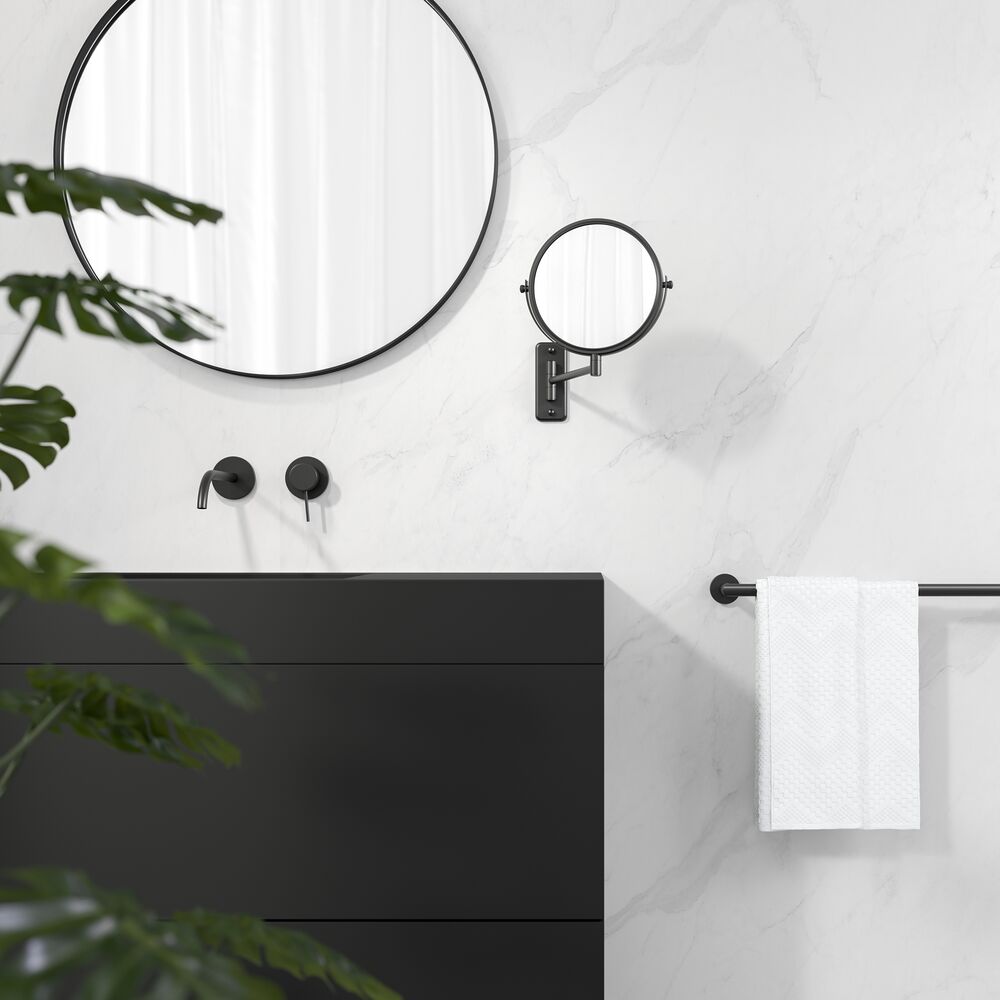 Geesa Mirror lusterko kosmetyczne 20x27,5 cm okrągłe chrom 911085-06