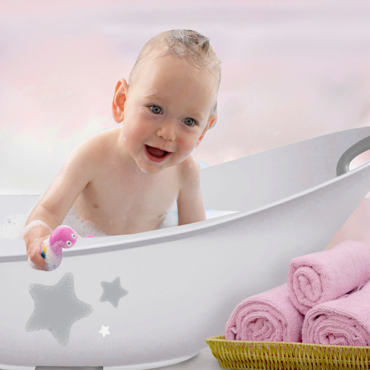 Keeeper Maria wanienka 84 cm z korkiem biała Stars 1842613019600