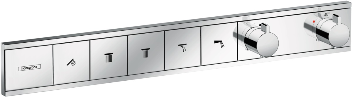 Hansgrohe RainSelect bateria wannowo-prysznicowa podtynkowa termostatyczna chrom 15384000