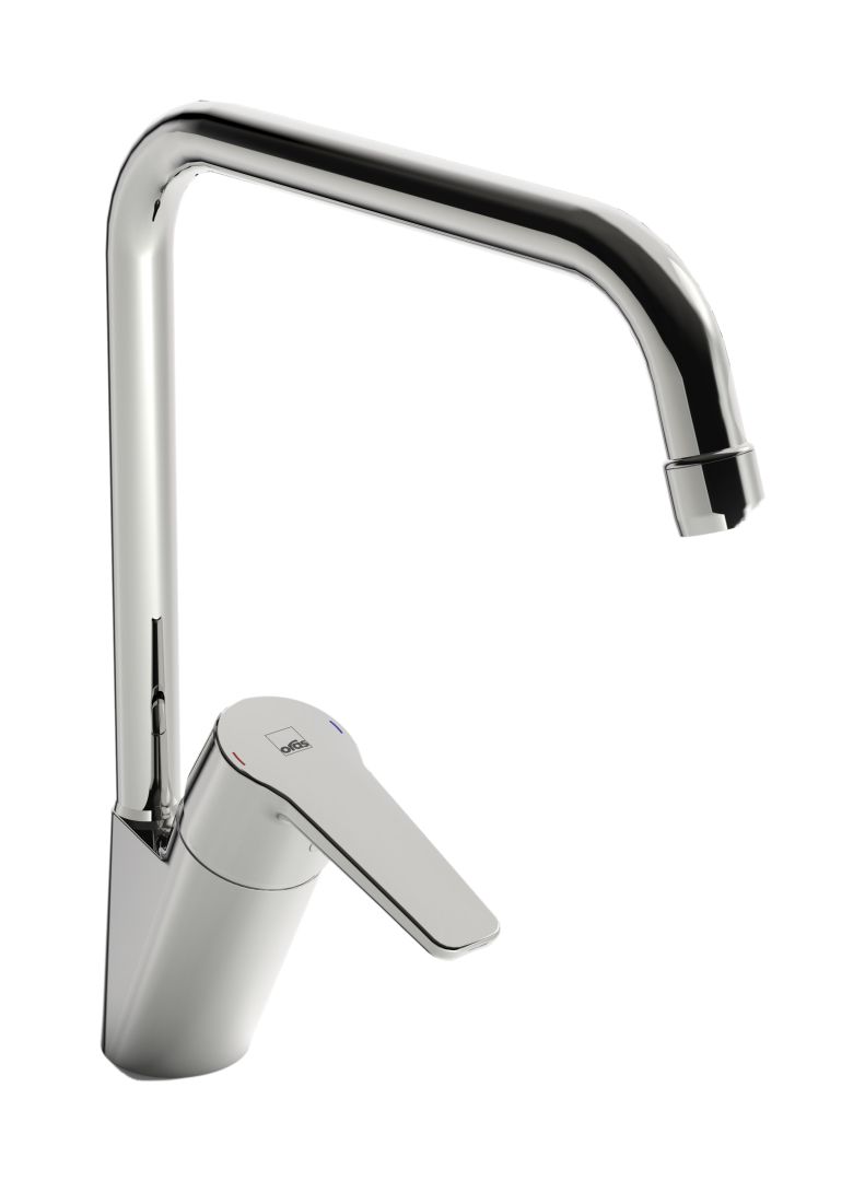 Oras Saga bateria kuchenna wysoka chrom 3933F