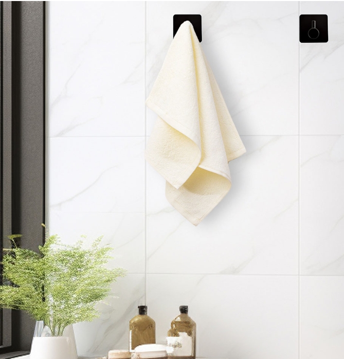 Sepio Square Black wieszak na ręcznik czarny 10HACSQUBLA45 - Wysyłka w 24h