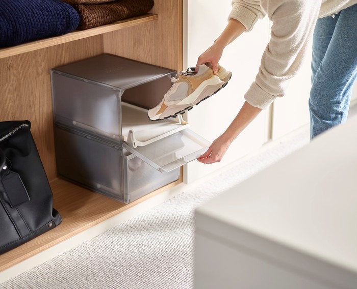 Joseph Joseph ShoeCase Premium organizer na buty 2 szt 37,5x21,7x27,9 cm szary 55013