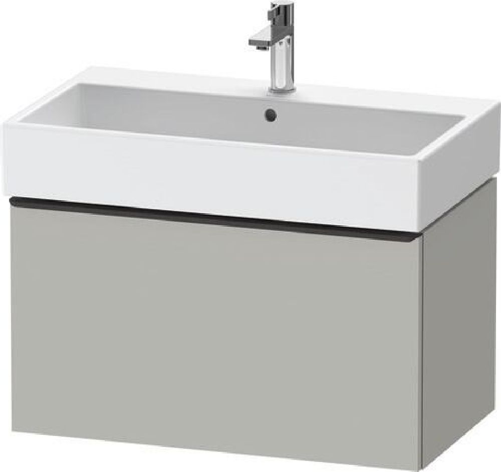 Duravit D-Neo szafka 78,4x44,2x44 cm podumywalkowa wisząca szary mat beton DE4273004070000
