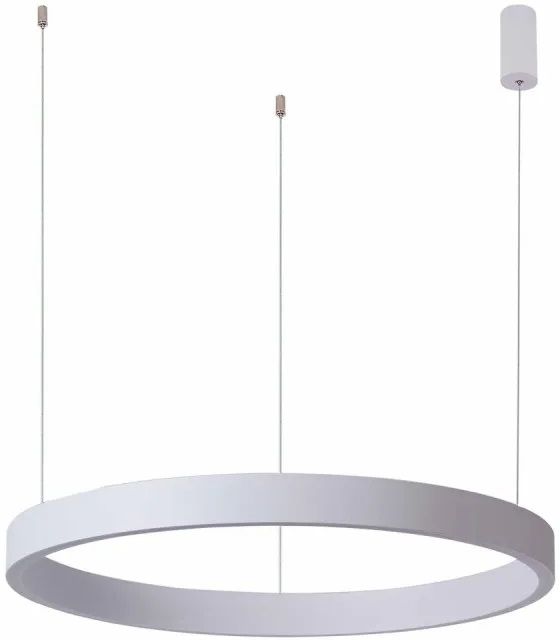 Italux Brasco Down lampa wisząca 1x60 W biała PND-56215-080RPP-WH-3KS4K-TRDIMM