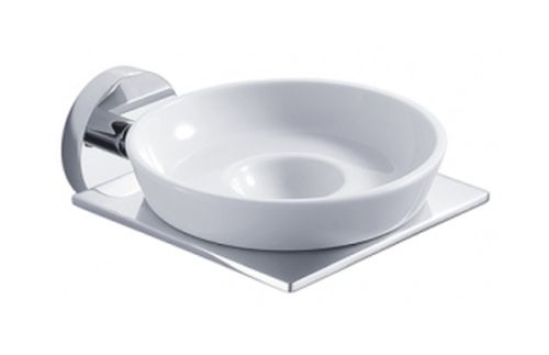 Blue Water Hugo mydelniczka ścienna chrom-biała HUG-004