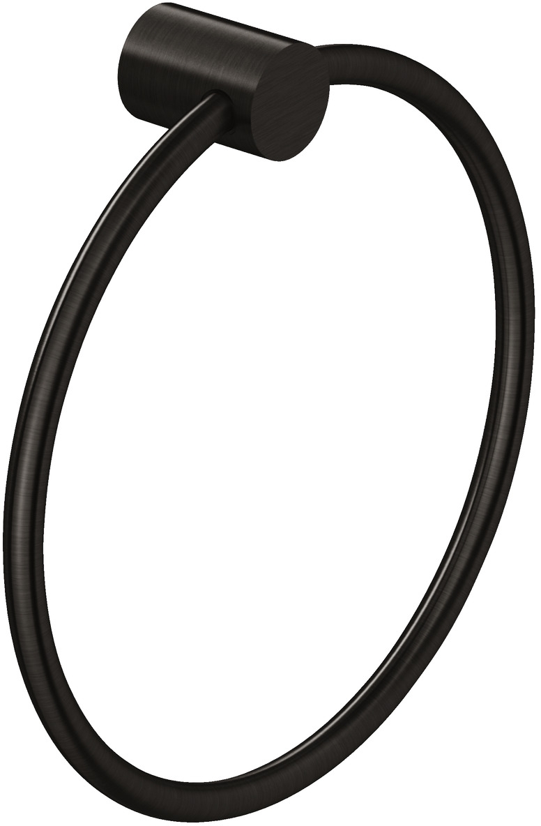 Kludi Vela R wieszak na ręcznik czarny szczotkowany 58978N2