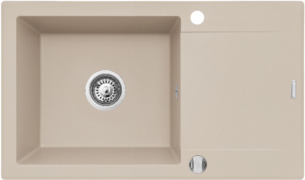 Pyramis Korfu zlewozmywak z baterią beżowy 070061001SN