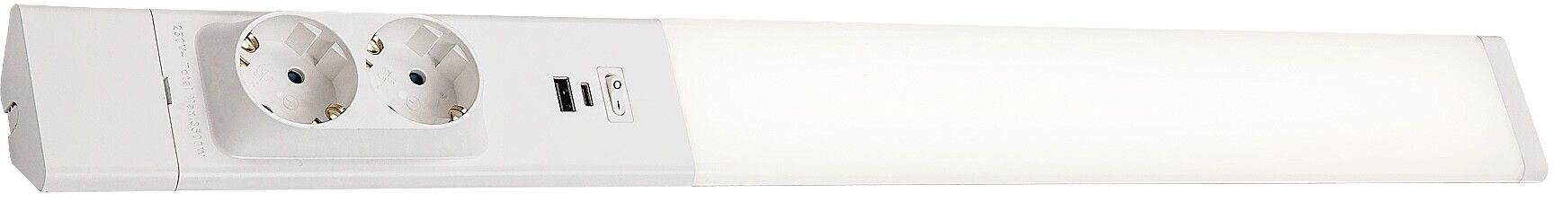 Rabalux Bilal lampa podszafkowa 1x18W biały mat 78032