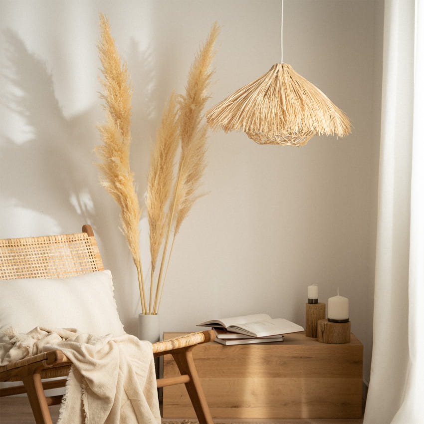 Abruzzo Boho lampa wisząca 1x40 W drewno ABR-NLW32-BH-E27