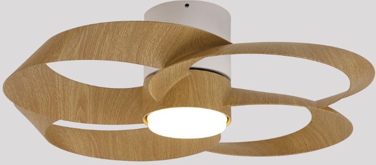 Mantra Rose lampa podsufitowa 1x22 W biała-drewno 8707