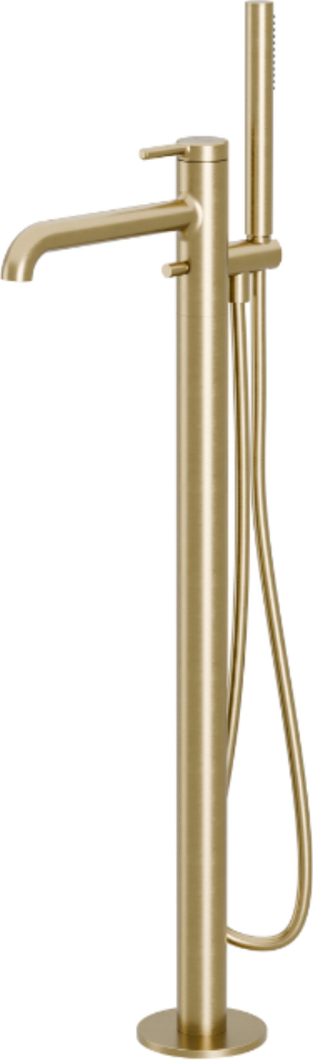 Excellent Delta Pi bateria wannowo-prysznicowa wolnostojąca złoty szczotkowany AREX.1254GB