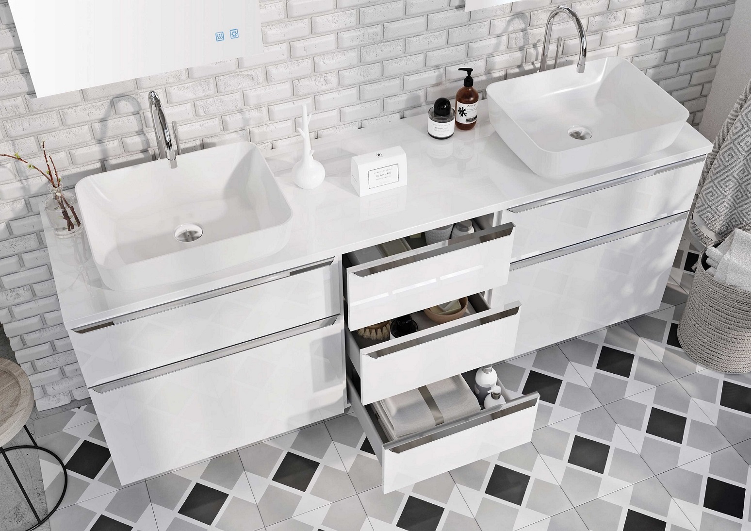 Elita Lofty uchwyt meblowy 49,8 cm chrom połysk RE120500020040