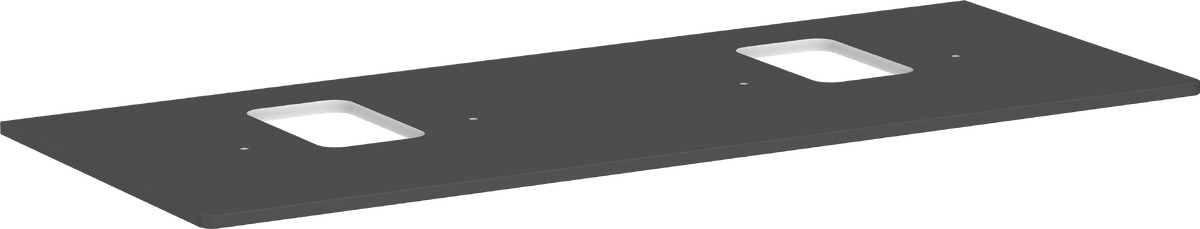 Hansgrohe Xelu Q blat naszafkowy 136x55 cm szary 54125910