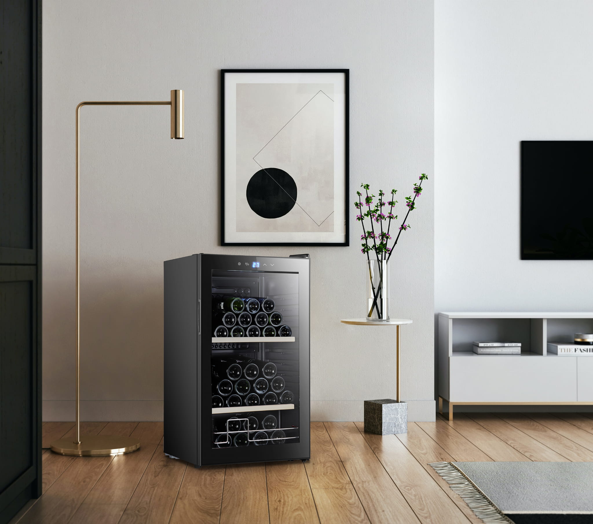 La Sommeliere chłodziarka do wina 38 butelek wolnostojąca SLS41