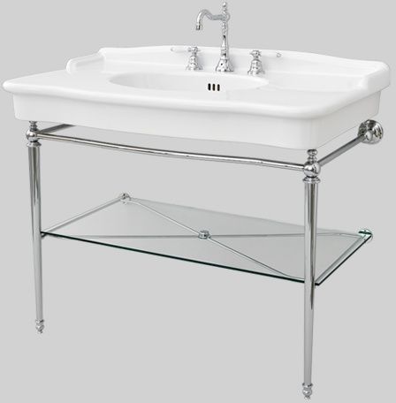 Art Ceram Hermitage stelaż do umywalki chrom HEA01771