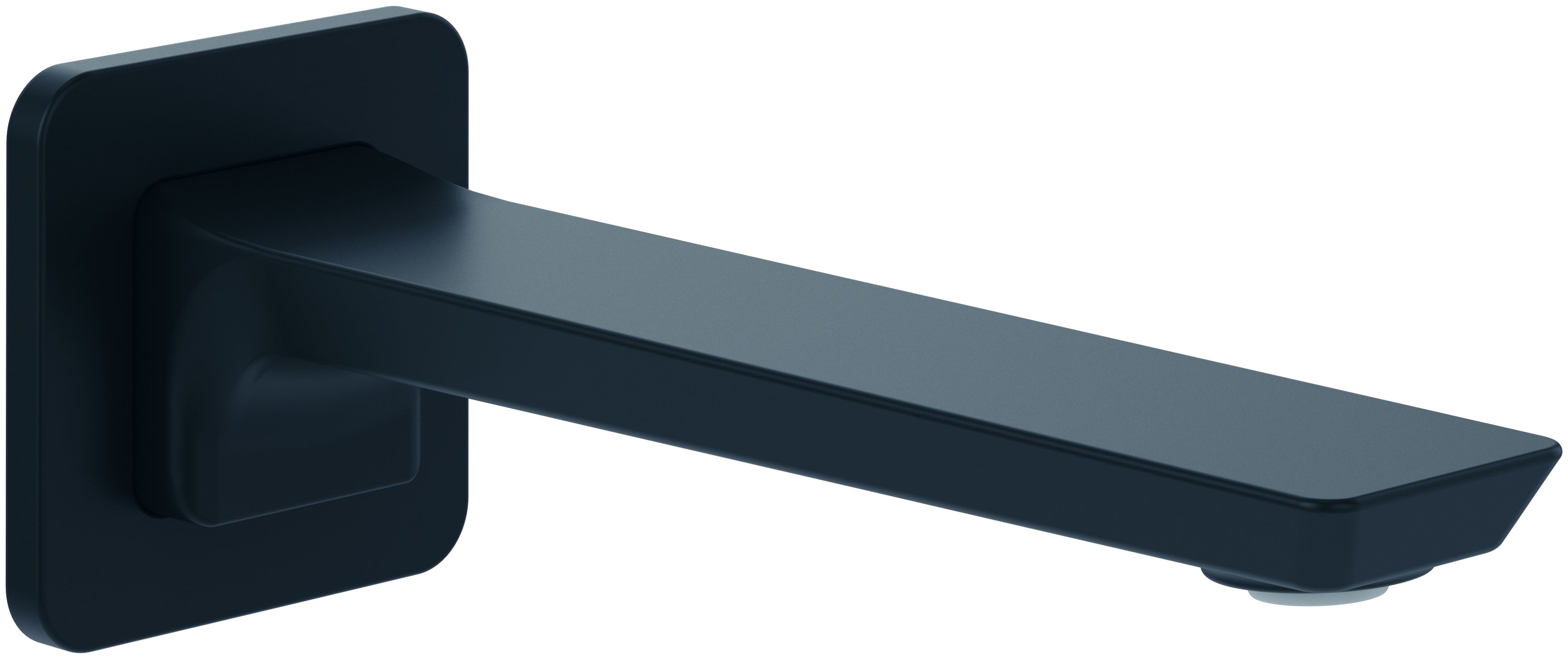 Villeroy & Boch Subway 3.0 wylewka do baterii wannowa czarny mat TVT112001000K5