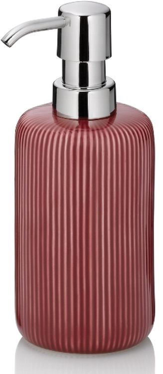 Kela Ava dozownik do mydła 350 ml stojący malinowy 24412