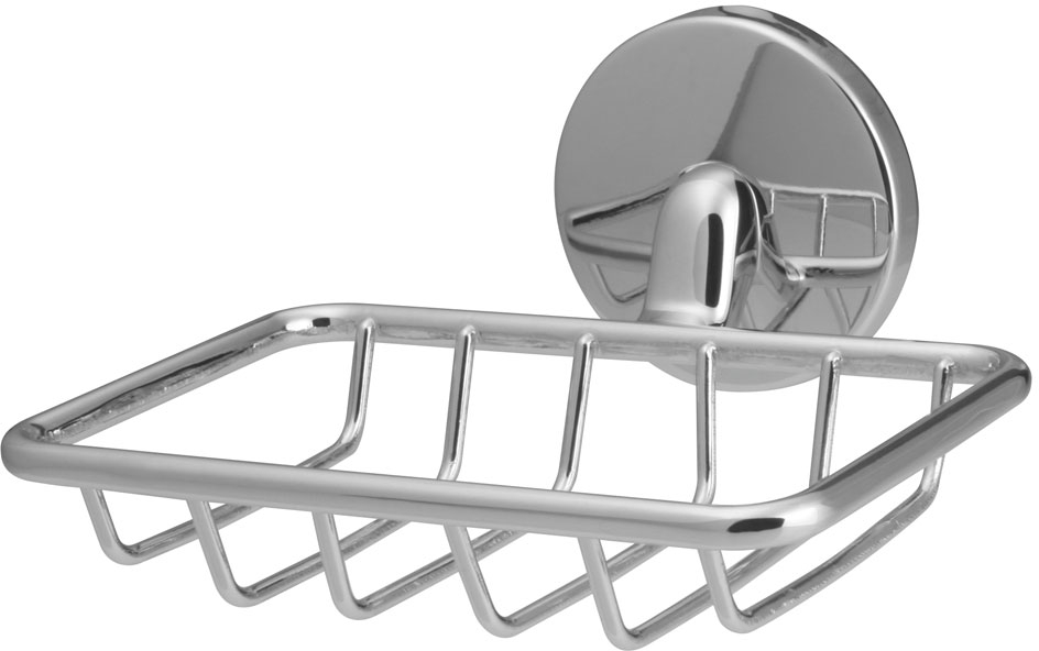 Bisk Chroma mydelniczka ażurowa chrom 01429