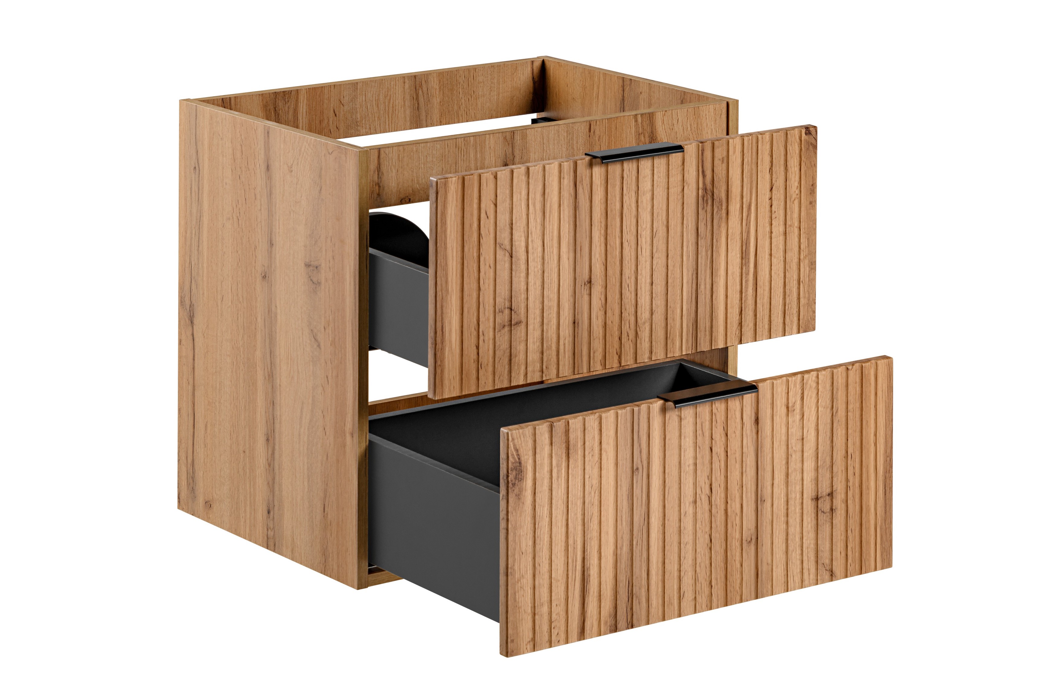 Comad Adel Oak szafka 60x46x57 cm podumywalkowa wisząca dąb ADEL OAK 82-60-B-2S - Wysyłka w 24h