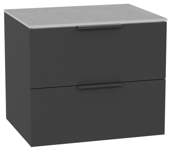 Excellent Tuto 2.0 szafka 60 cm podumywalkowa wisząca z blatem szary MLEX.2172.K.60.02SJ.GRGR