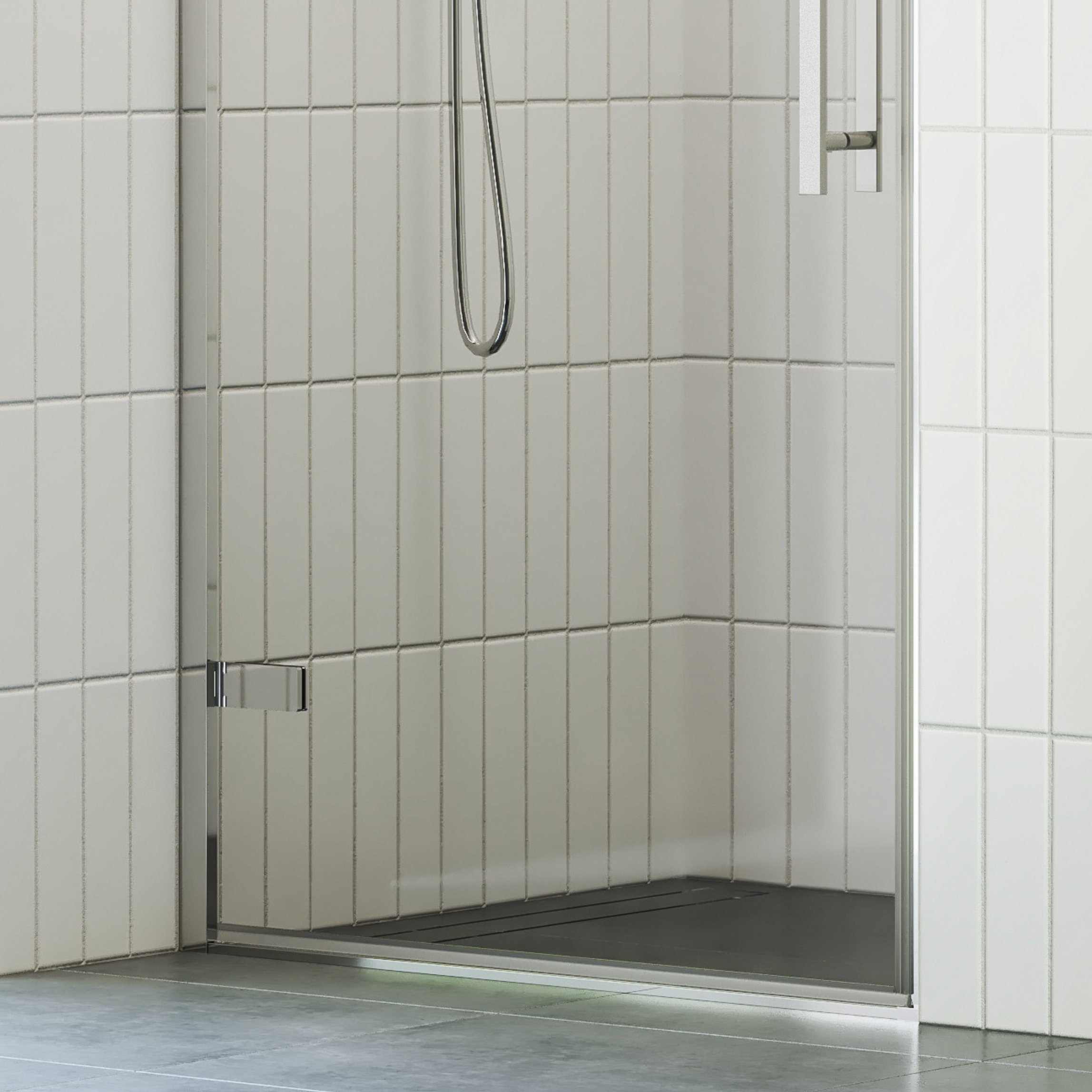 Ravak Cool! drzwi prysznicowe 90 cm uchylne chrom połysk/szkło przezroczyste X0VV70A00Z1