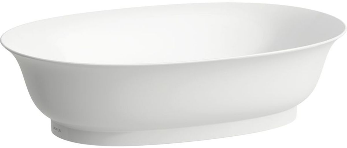 Laufen The New Classic umywalka 55x38 cm owalna nablatowa biała H8128527571121