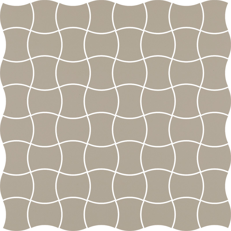 Paradyż Modernizm mozaika ścienno-podłogowa 30,9x30,9 cm prasowana szara